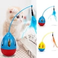 thumbnail image 2 of Pet Toy Interactive Tumbler Cat Feather Toy Cat Teaser Toy Cat Training Toy, 2 of 6