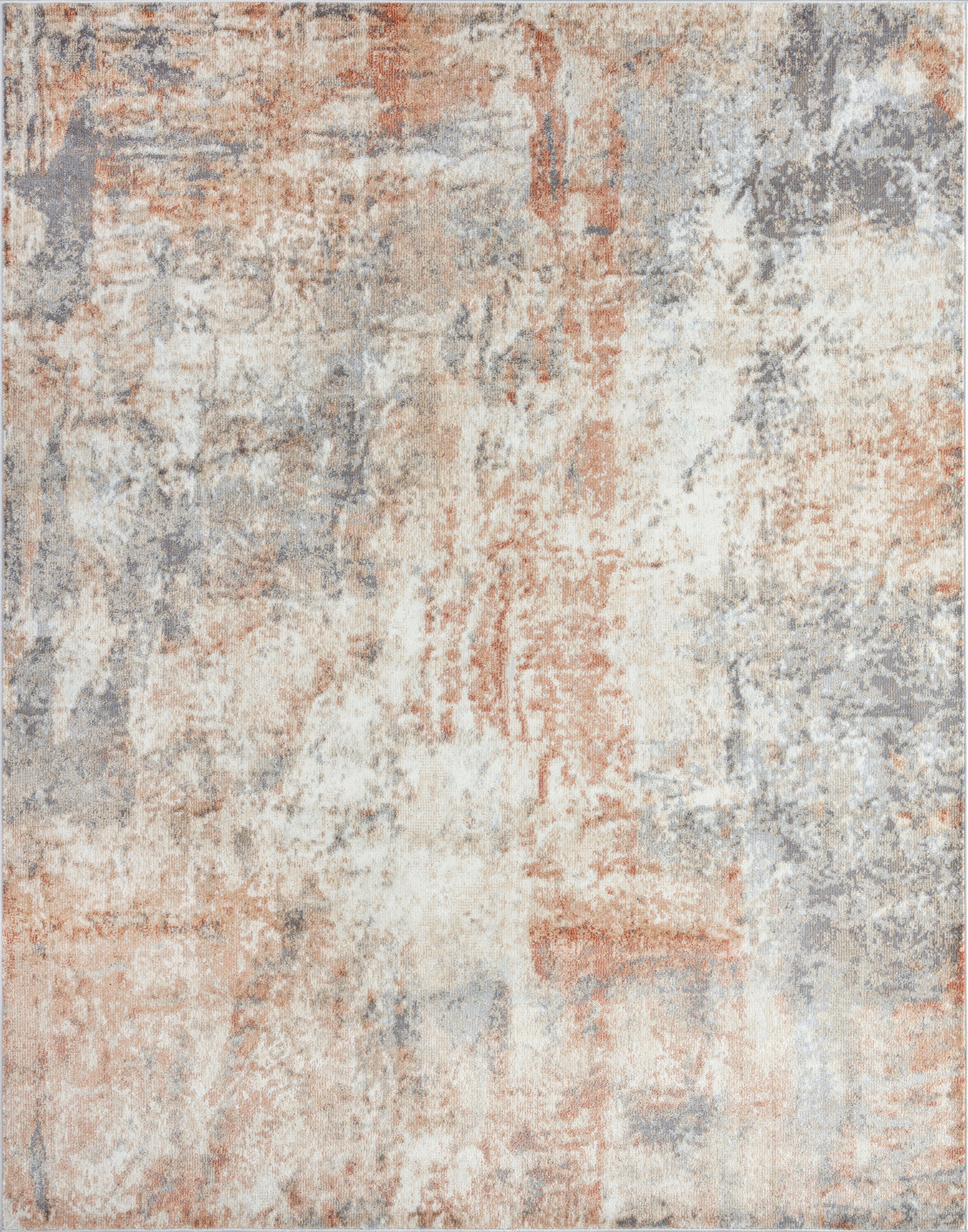 Allure Contemporary 5' x 7' Multi-Color Polypropylene Indoor Area Rug