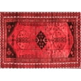 thumbnail image 1 of Ahgly Company Indoor Rectangle Persian Red Traditional Area Rugs, 7' x 9', 1 of 4
