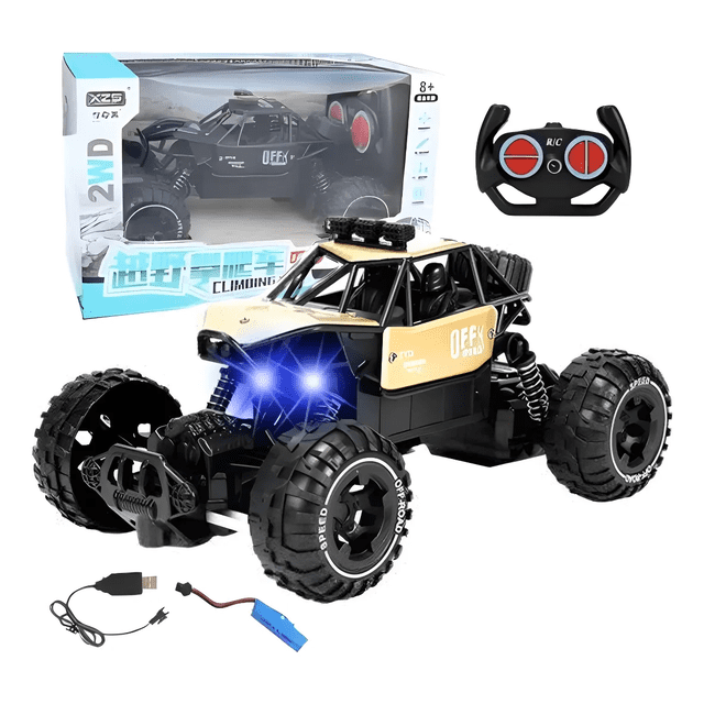 Aleación Control Remoto Coche Rc Escalada Racing Car Xtellar rojo