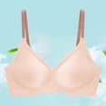 thumbnail image 2 of Hontri Wireless Full Coverage Sports Bra Women's No Underwire Bralette - Full Coverage Soft Support Sports Bra - Comfortable Everyday & Light Workout Bra (S-XXL) (Pink | XL), 2 of 3