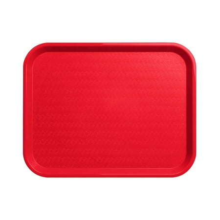 

Tray PP Fast Food/Cafeteria Red 18x14 Plastic Red 48 packs
