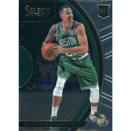 Boston Basketball Stadium - 2017-18 Panini Select #19 Daniel Theis Boston Celtics Rookie Basketball Card