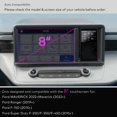 thumbnail image 2 of Protector de pantalla INNOSURE de vidrio templado para Ford F-150 8", 2 of 9
