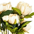 thumbnail image 2 of Vickerman 23" Artificial Beige Peony Spray., 2 of 7
