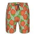 thumbnail image 4 of Kdxio Hand Drawn Strawberry Pattern Mens Casual Shorts - Drawstring Summer Beach Sports Shorts for Men, 4 of 9