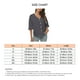 thumbnail image 5 of Camisas de lino para mujer, blusa con cuello en V y manga corta con botones en la parte delantera, Color puro, versión suelta, gris XXXL, 5 of 5
