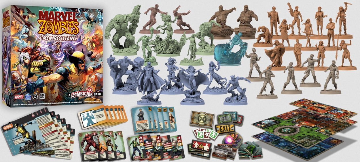 Zombicide: Marvel Zombies - X-Men Resistance Core Box