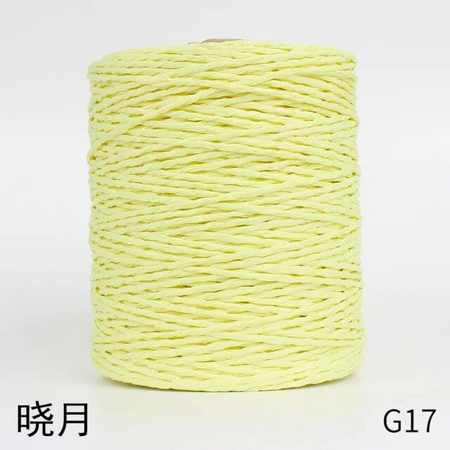 EASTIN Raffia Yarn for Knitting and Crocheting Hat Handbags Flower Gift Wrap Packing Cords DIY Handcrafts Free Shipping 300Meter