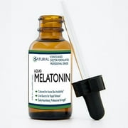 Liquid MELATONIN | Cultured for Active Bio-Availability*| Live-Source for Rapid Release*| Easily Assimilated | Professional Strength* (1)
