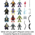 thumbnail image 6 of Imaginext DC Super Friends Gotham City Pop-Up Action Figure Sets with 3 Mystery Figures, 6 of 7