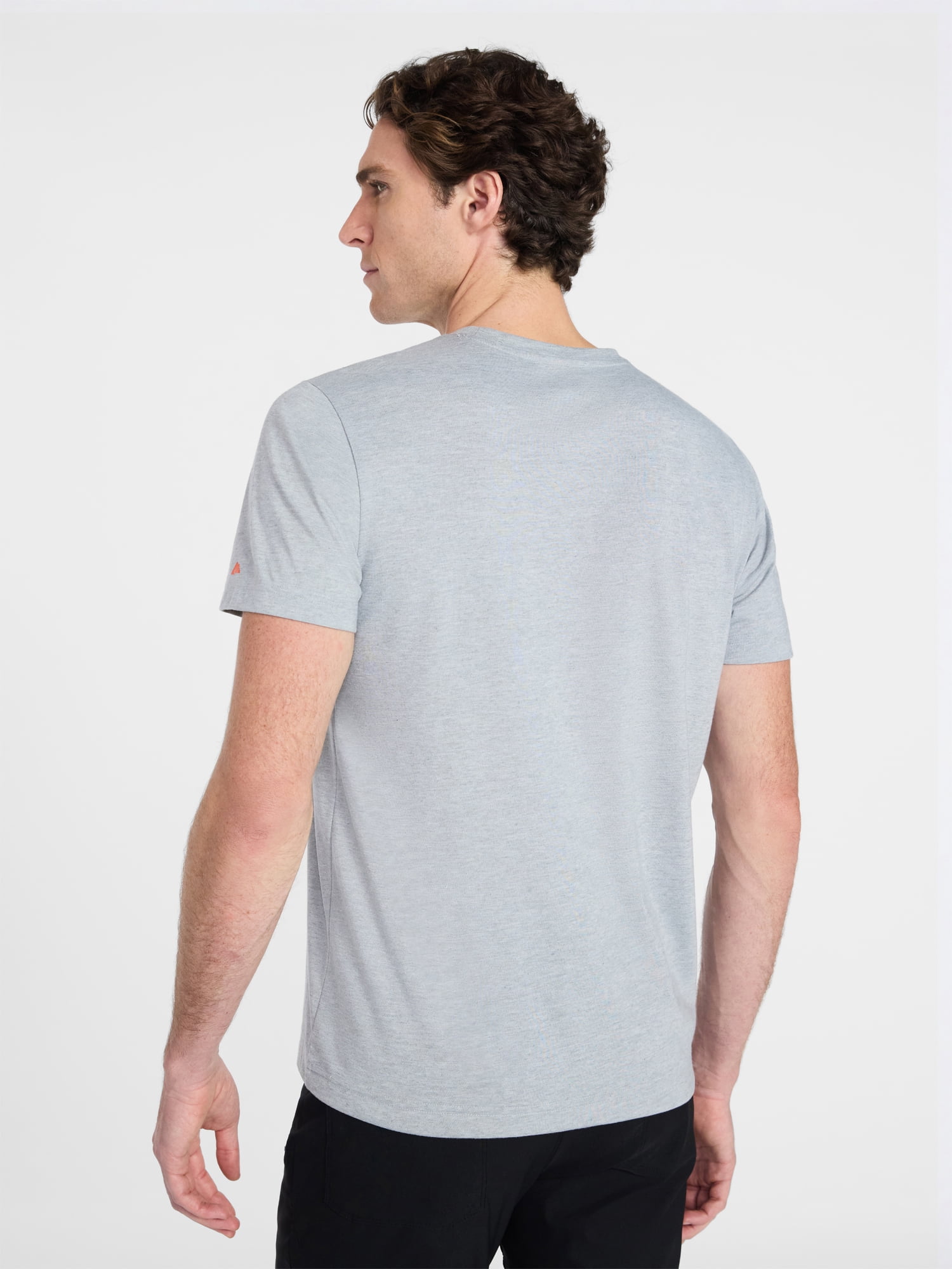 Ozark Trail Men's Active Graphic Tee with Short Sleeves, Sizes S-3XL