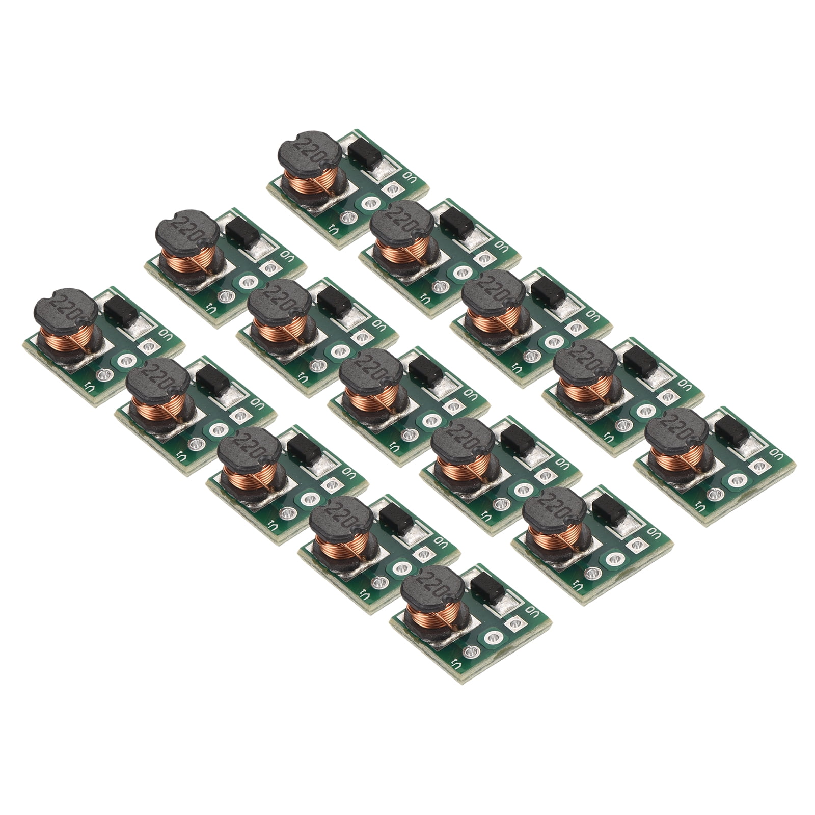 Lote De 15 Módulos Elevadores DC-DC Mini De 0,9-5V A 5V – Reguladores De Voltaje Con Inductor Integrado Para Proyectos DIY