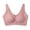 Pink, variant on Plus Size Push up Bras for Women No Underwire Full Coverage Daily Tank bras Underwear for Women Khaki L