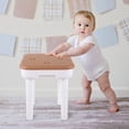 thumbnail image 3 of Imitation Leather Stool Household Shoes Changing Stool Small Low Stool for Home, 3 of 9