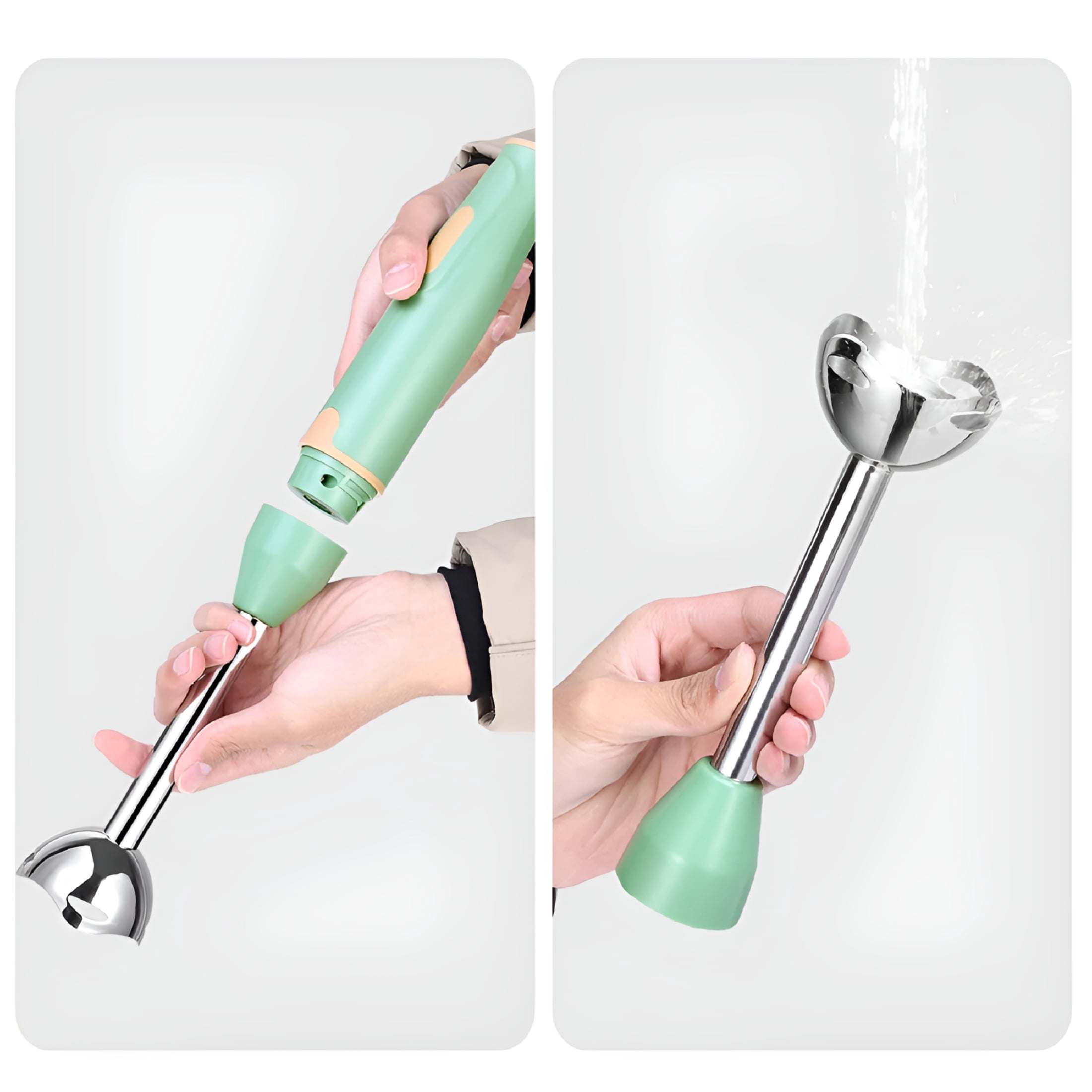 CURYMAY 2026 New Immersion Hand Stick Blender Electric Food Vegetable Grinder Handheld Stick Mixer for Smoothies Sauces Baby Food Soups Immersion Hand Blender
