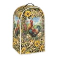 thumbnail image 2 of HELLHERO Rooster and Sunflower Pattern There is only one dust cover Dust Cover for Blender Protection Polyester Kitchen Blender Dust Cover, 2 of 6