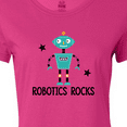 thumbnail image 4 of Inktastic Robotics Rocks Funny Robot Women's T-Shirt, 4 of 5