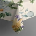 thumbnail image 3 of Pioneer Flower Floral Print Pattern Rectangle Tablecloth 60"x84",Waterproof Polyester Rectangle Table Cloth, Wipeable Spillproof Polyester Tablecloth for Dining, Camping, Indoor and Outdoor, 3 of 5