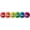 Neon Purple, variant on Champion Sports 9.75 in. Rhino Skin Ball Set, Multicolor - Set of 6