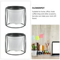 thumbnail image 2 of FUTUREORYY 1Set Metal Flowerpot Stand for Indoor Gardening 5.1X5.1X4.7in, 2 of 8