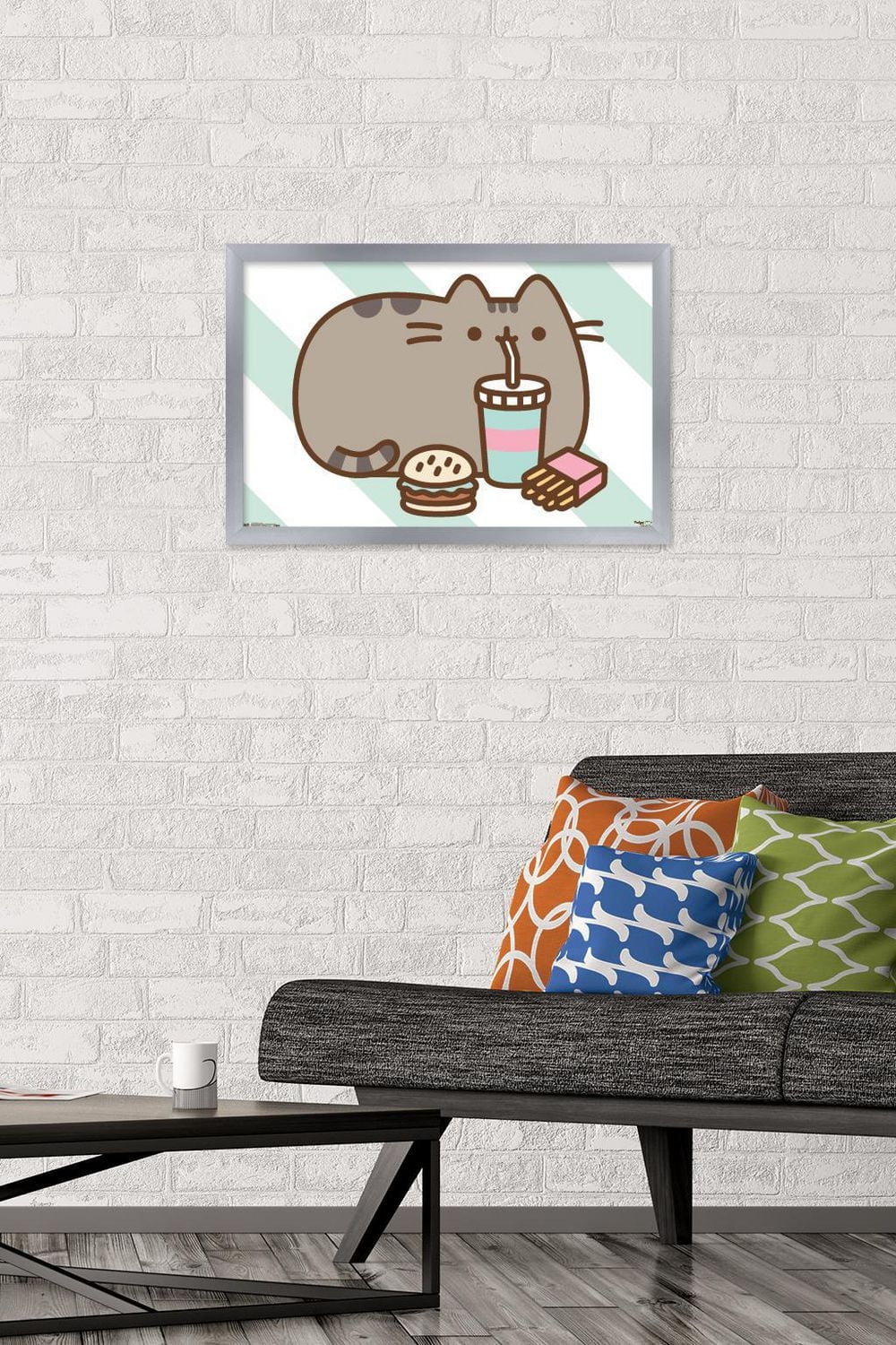 Pusheen - Food Wall Poster, 14.725" x 22.375"