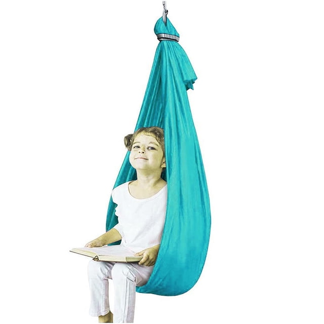 Hamaca elástica para niños, columpio elástico para interiores y exteriores, cinturón de entrenamiento de yoga aéreo