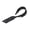Black, variant on Comfortable Fabric Headband Stylish Design Ribbon Hair Hoop Pearls And Letter Accent Wide For Various Occasion