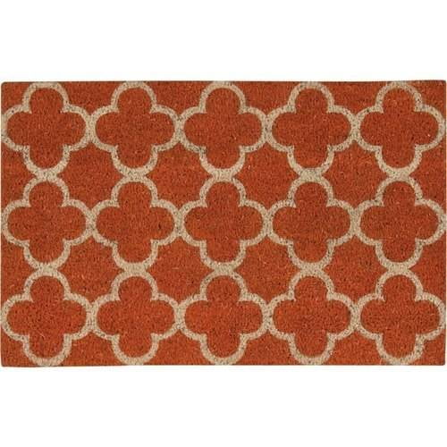 Waverly Greetings "Framework" Red Doormat by Nourison