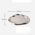 thumbnail image 3 of licencia de joyería creativa Casa decorativa Decoración para hogar Decoración para hogar Bandeja de almacenamiento de Bandeja para servir alimentos Tira rga perfecl bandeja de joyería, 3 of 8