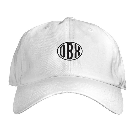 Function - Outer Banks OBX Circle Embroidered Logo Dad Hat