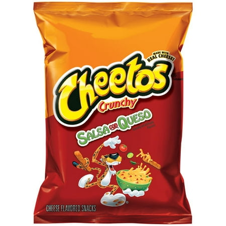 Cheetos Crunchy Salsa Con Queso Cheese Flavored Snacks, 9 Oz.