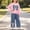 Pink, variant on Amidoa Girls 2 Piece Outfits Fall Winter Clothes Long Sleeve Sweatshirt and Casual Pants Kids Clothing Sets Hot Pink Size 2-3 Years