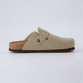thumbnail image 5 of Cushionaire Hana Clogs for Women | Vegan Leather Slip on Potato Shoes with Cushioned Heel Cup and Cork Footbed | Classic Closed Toe Mule Design for Everyday Wear | Corduroy Clogs, 5 of 15