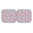thumbnail image 7 of Balery 2 Piece Strawberries Car Windshield Sun Shade|Foldable Front Windshield Shade for Car Front Window for Most Sedans SUV Truck-Large, 7 of 7