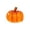 A002- Yellow, variant on Amber Glass Pumpkin Decorative Jar, Halloween Thanksgiving Fall Candy, Translucent Orange Fall Tabletop 4 Inch for Home Kitchen Mantel Display