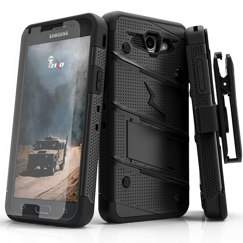ZIZO BOLT Series Samsung Galaxy J7 Prime Case Military Grade Drop ...