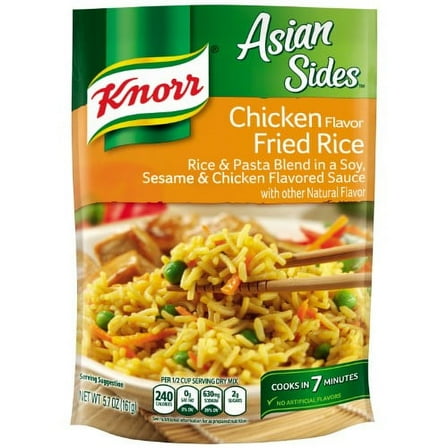 Knorr Chicken Fried Rice Asian Side Dish, 5.7 Oz (Pack of 4)
