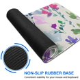 thumbnail image 6 of Aesthetic Floral Mouse Pad - Extended Gaming Mat, XXL Desk Mat, Keyboard Protector - Ideal Desk Decor for Women, Office Girls & Gamers - 31.5x11.8 Inch, 6 of 7