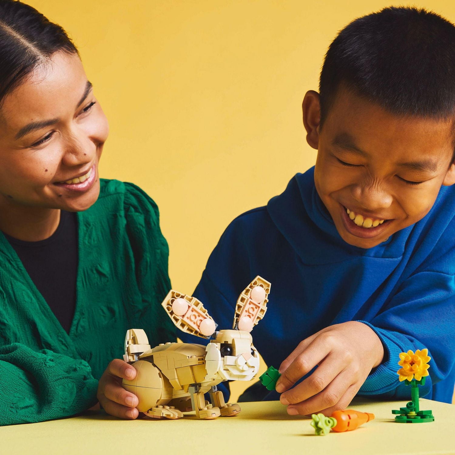 LEGO Creator 3 in 1 Cute Bunny Toy - Building Toy Set with 3 Build Options, Bunny, Seal, or Llama - Animal Figures for Kids, Girls and Boys, Ages 8+ - Gift Idea for Birthdays - 31162, Includes 326 Pieces, Ages 8+