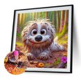 thumbnail image 3 of 5D DIY Taladro Diamante Pintura Perro Kit Del Arte 40x40cm, 3 of 8