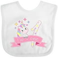 thumbnail image 3 of Inktastic I'm One Cute Unicorn 1st Birthday Boys or Girls Baby Bib, 3 of 4