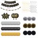 thumbnail image 3 of Kit de globos, 39 unidades, feliz año nuevo, negro, dorado y plateado con pancarta, 3 of 3