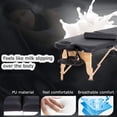 thumbnail image 6 of Portable Massage Table Foldable Massage Table Portable Lash Bed Adjustable Massage Table Carrying Case Physical Therapy Table Waxing Reiki Spa Lash Tattoo Table Facial Beauty Spa Massage Bed,Black, 6 of 7