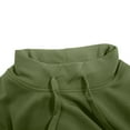 thumbnail image 6 of RYRJJ Lounge Sets for Women Sweatsuits 2 Piece Outfits Fall Drawstring Sweatshirt Wide Leg Sweatpants Tracksuit(Green,L), 6 of 8
