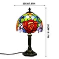 thumbnail image 3 of Yrmaups Small Table Lamp For Bedside, Adults, Eye Caring Led Light, Classic Home Decor Style, For Bedroom, Living Room, Study, Coffee Shop, 3 of 8