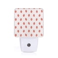 thumbnail image 1 of Fotbe Strawberry Luz Nocturna LED, Luz de Noche con Sensor de Luz Natural de Anochecer a Amanecer, Se Enchufa a la Pared, Blanco Cálido 0.5W-EU, 1 of 7