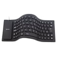thumbnail image 2 of Klonfd For Silicone USB Keyboard Laptop Notebook Mini Foldable Flexible Keyboard, 2 of 3