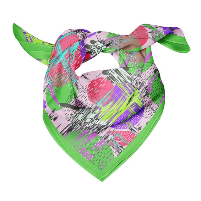 Bimba Cotton Voile Rectangular Printed Scarf Women Wrap Bandanas-40 x 80 Inches