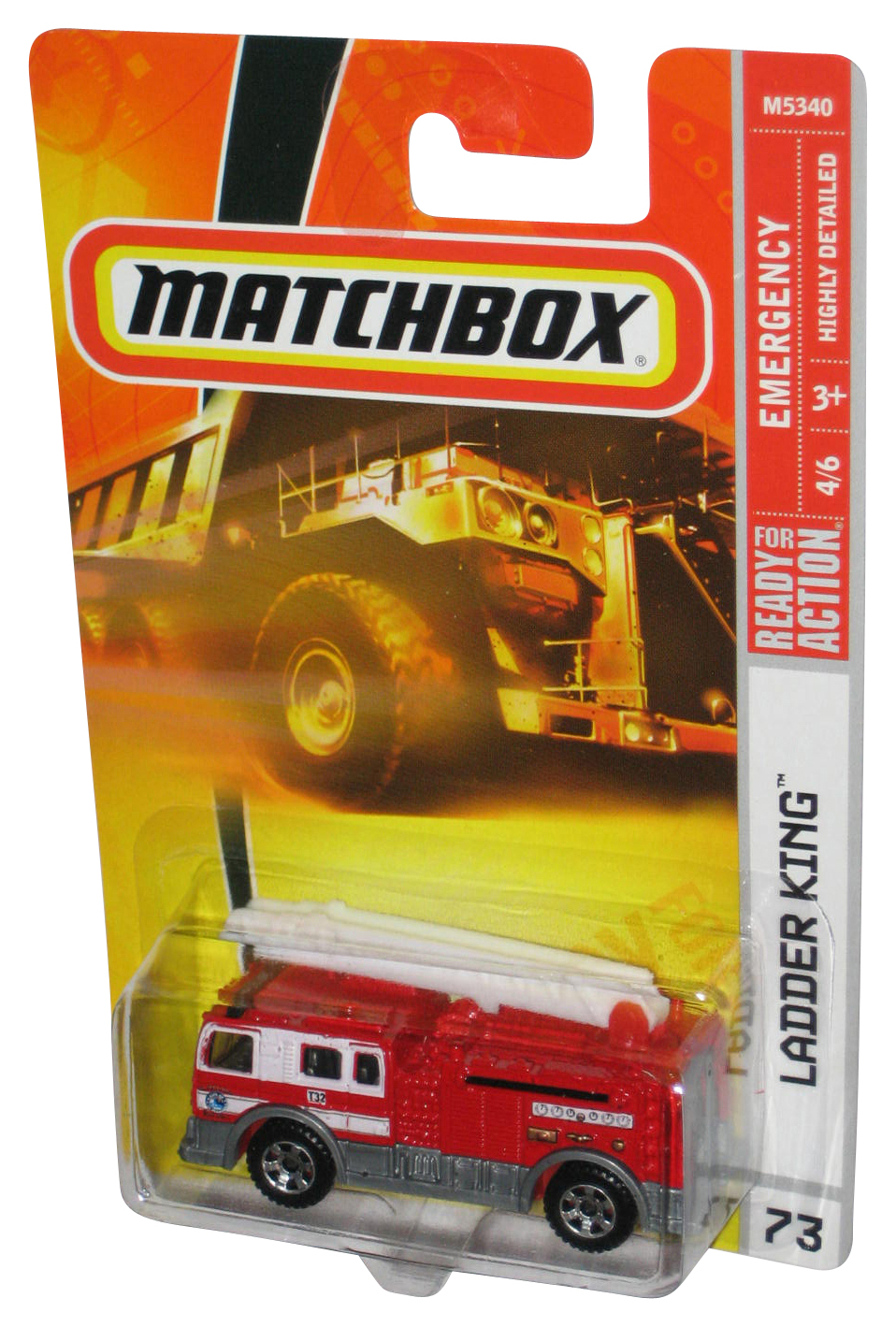 Carrinho Matchbox Ambulância Ford E-350 Heroic Rescue - Coleção 75/120